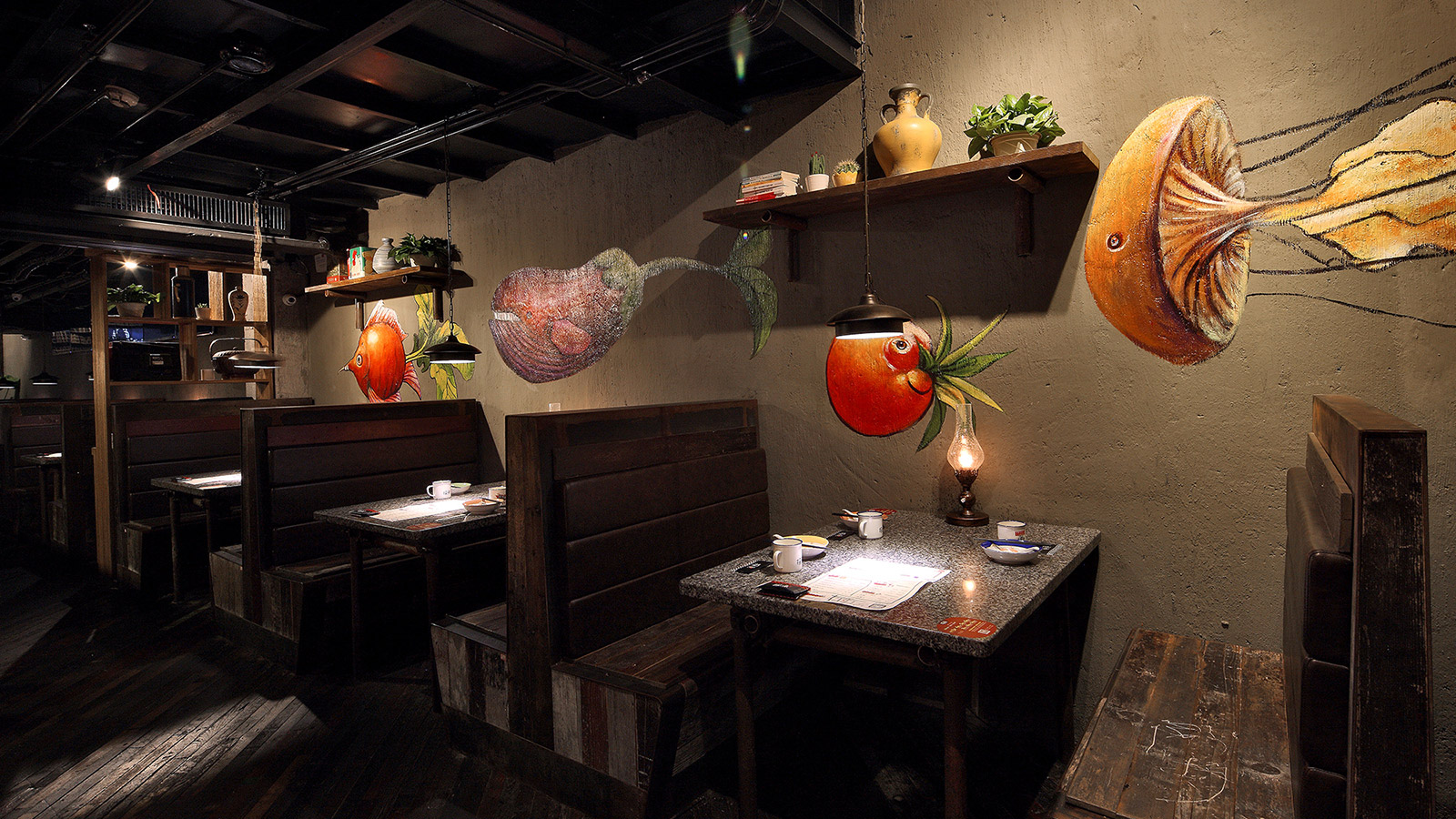 探鱼·炭火烤鱼